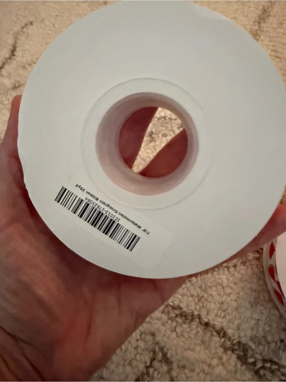 2 Rolls Watermelon Grosgrain Ribbon 7/8” x 25 Yards Each – 50 Yards Total